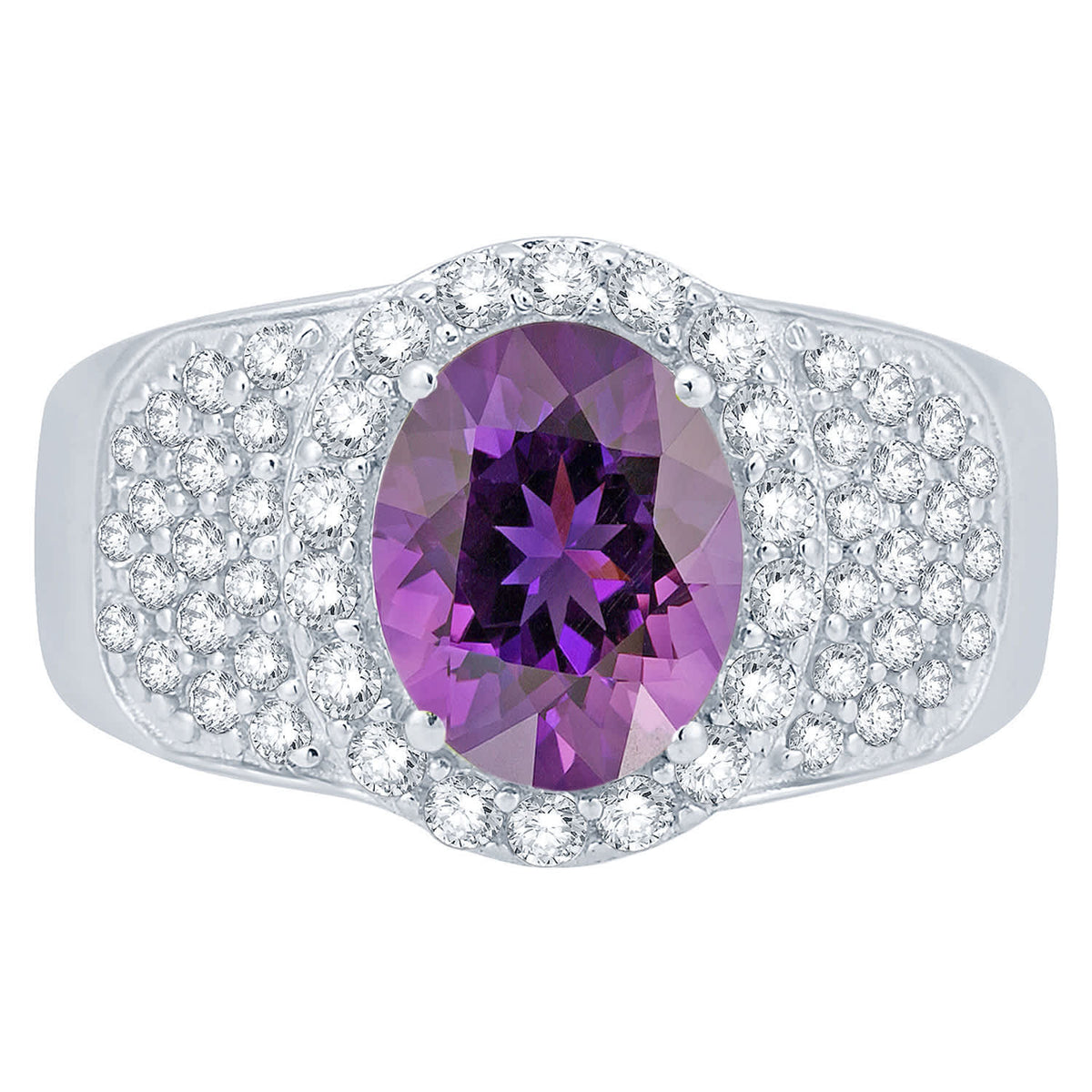 Purple, White-