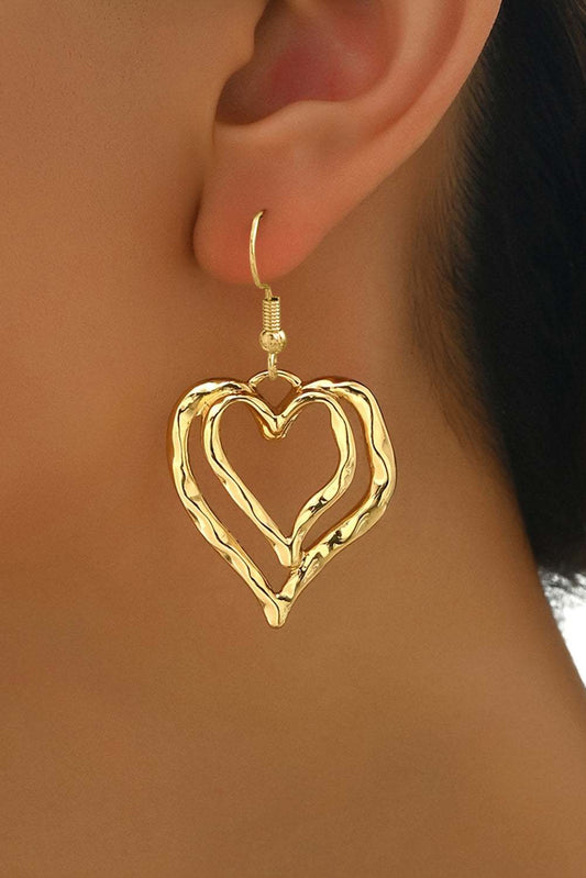 Threaded Pear Yaretzi Plated alloy Dangle Earrings