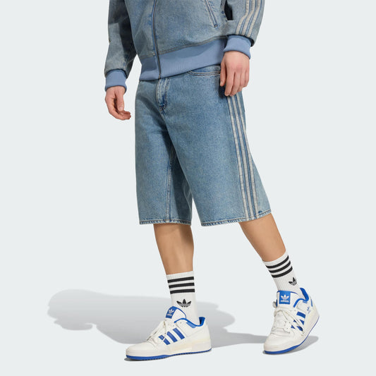 Worn Blue Denim-