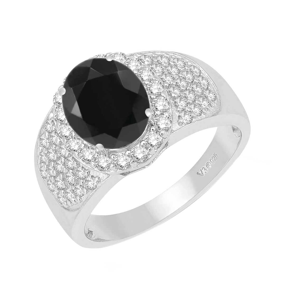 Black, White-