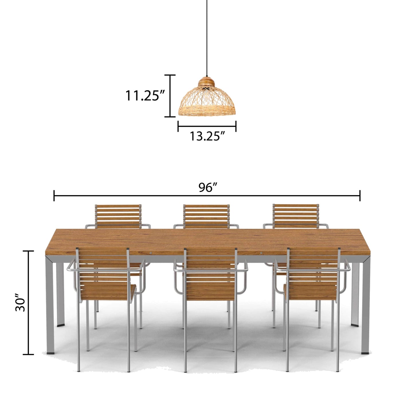 Natural/Brown/Brass-