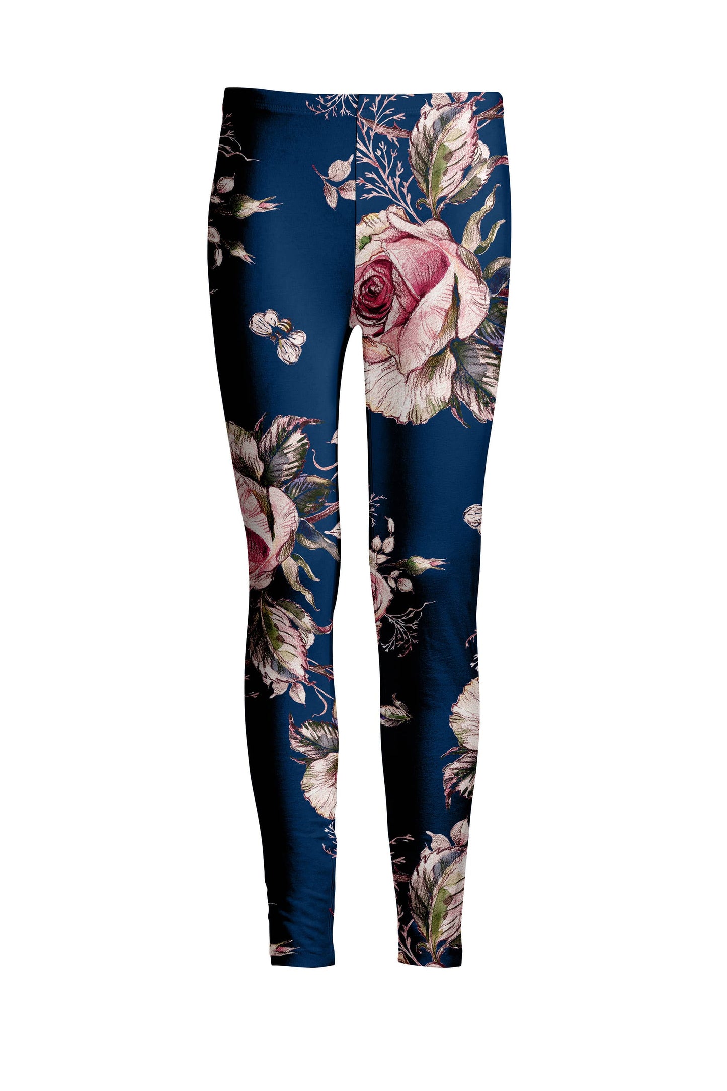 Blue Pink Floral-