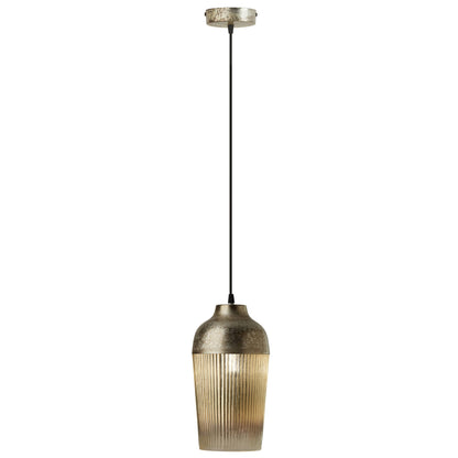 Silver/Antique Bronze-