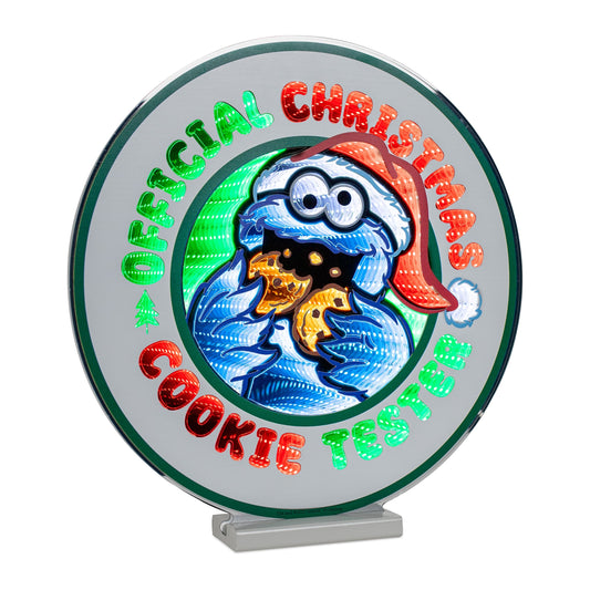 Melrose International Sesame Street Holiday Cookie Sign Ekkolight 16"H