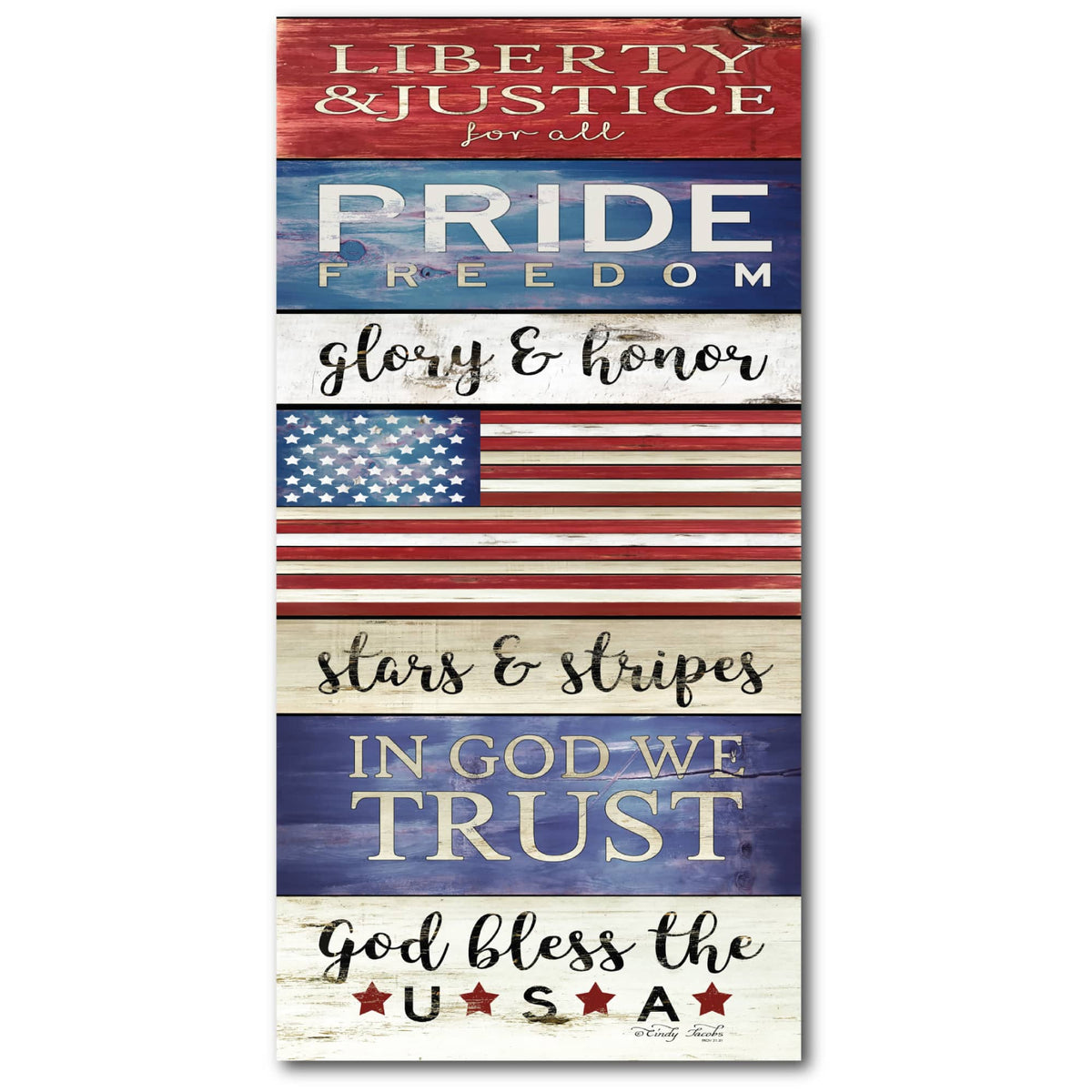 Red, White, Blue-