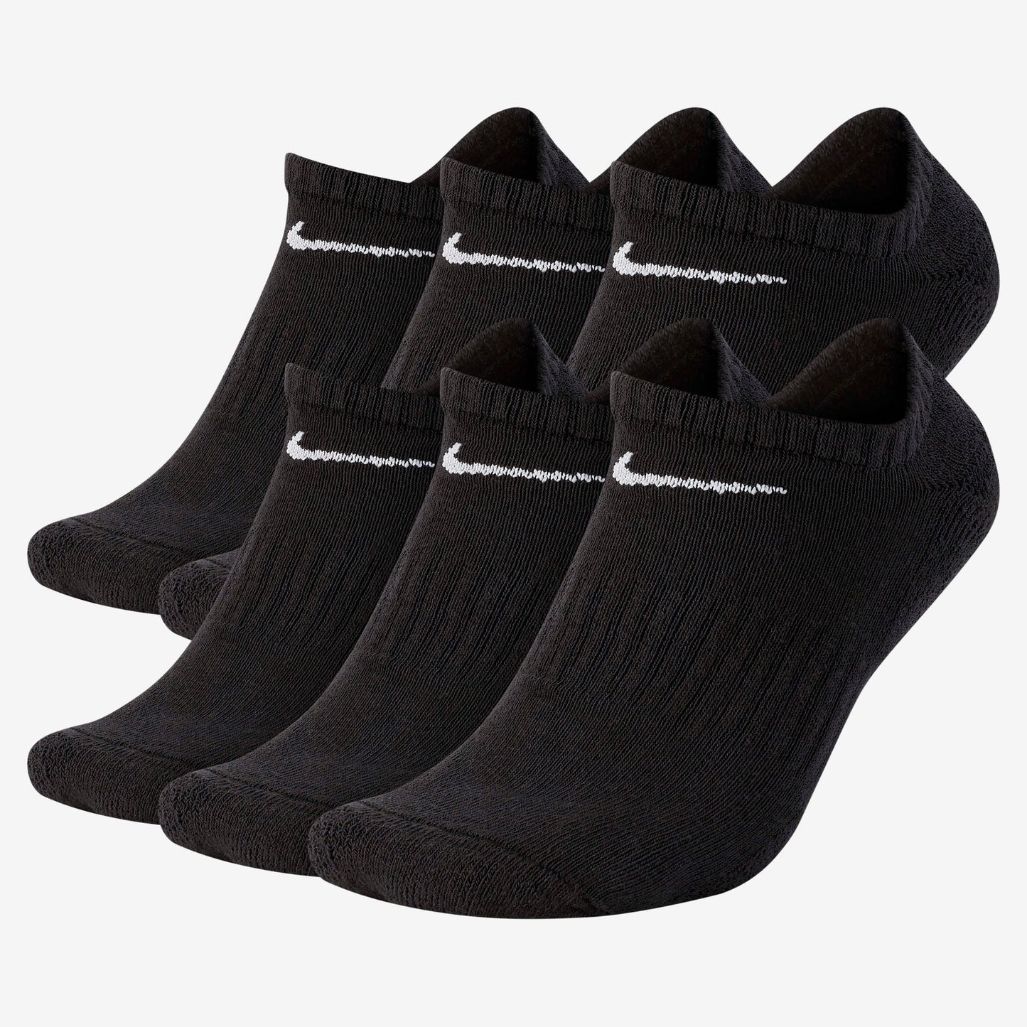 Nike Men's 6 Pack Everyday Plus Cushioned Socks - SX7675-010