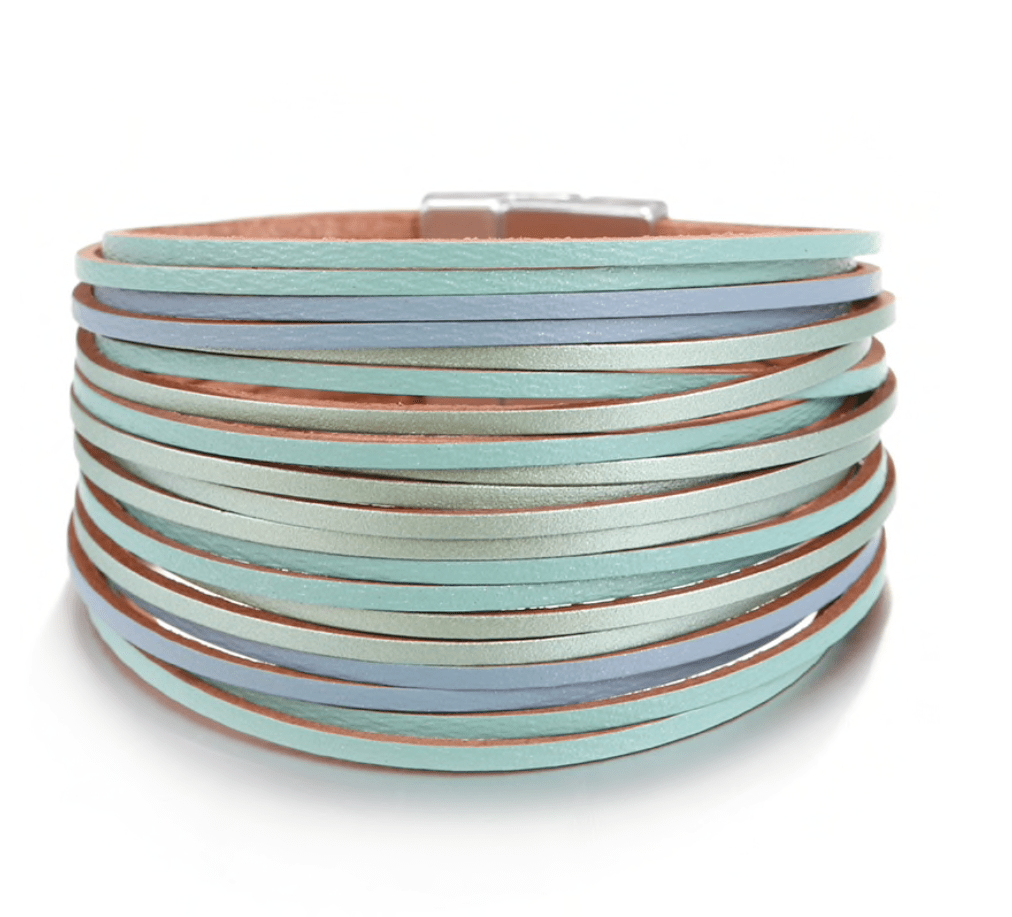 Blue, Green, Metallic-