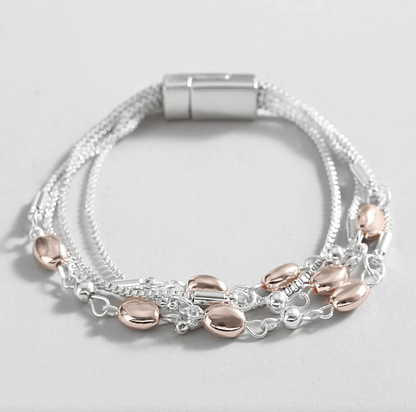 Rose Gold / Silver-