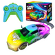 Yellow, green, pink and blue mix car and blue remote