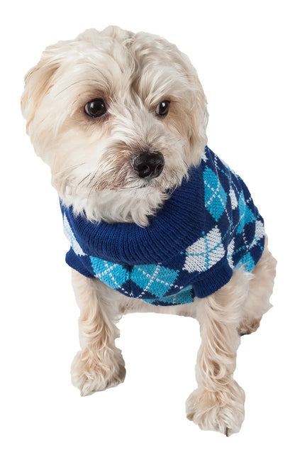 Blue Argyle-