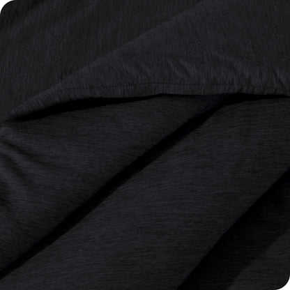 Heathered Black-