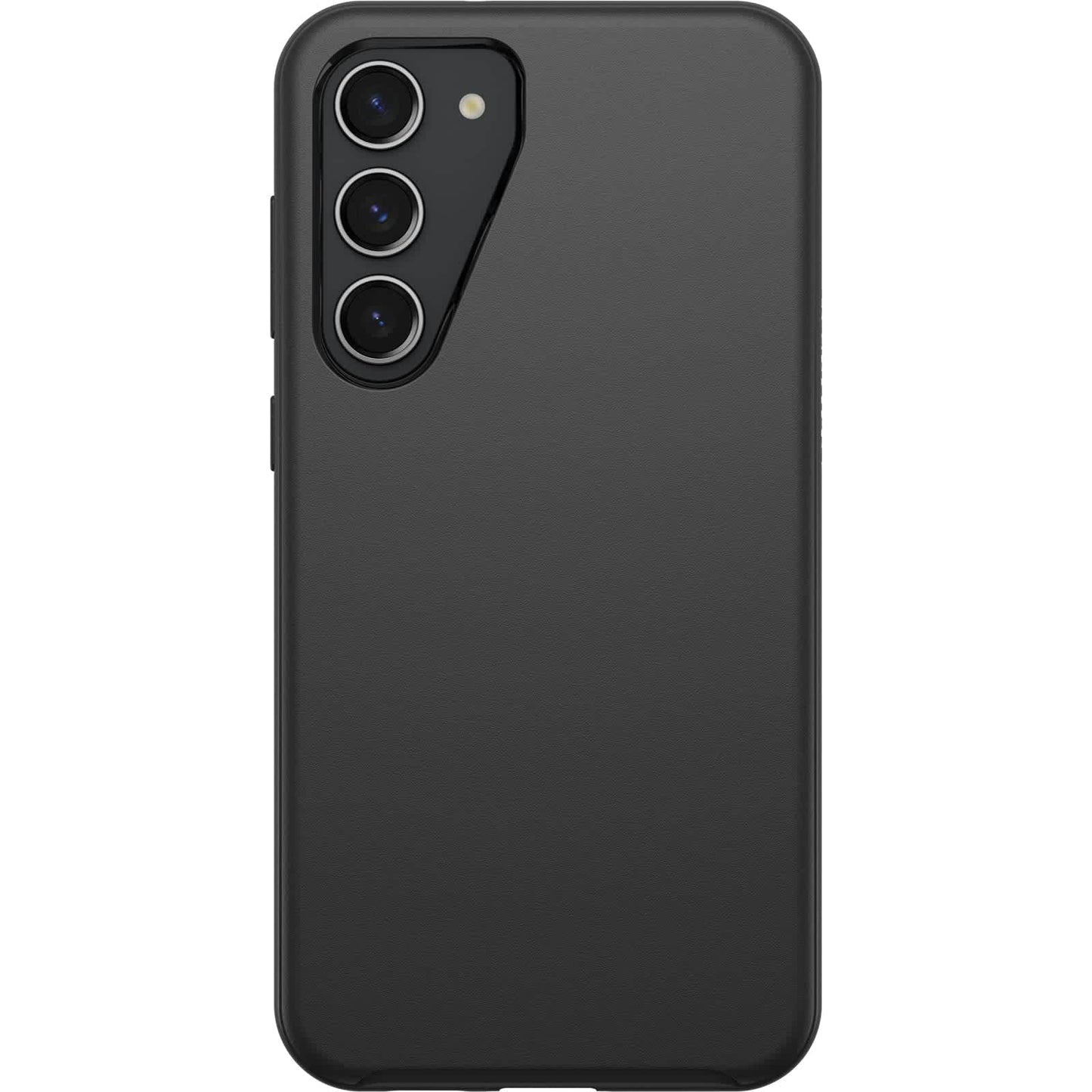 Otterbox Galaxy S23+ Symmetry Series Case - Black, Ultra-Sleek, Wireless Charging Compatible, Raised Edges Protect Camera & Screen