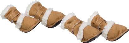Brown & White-