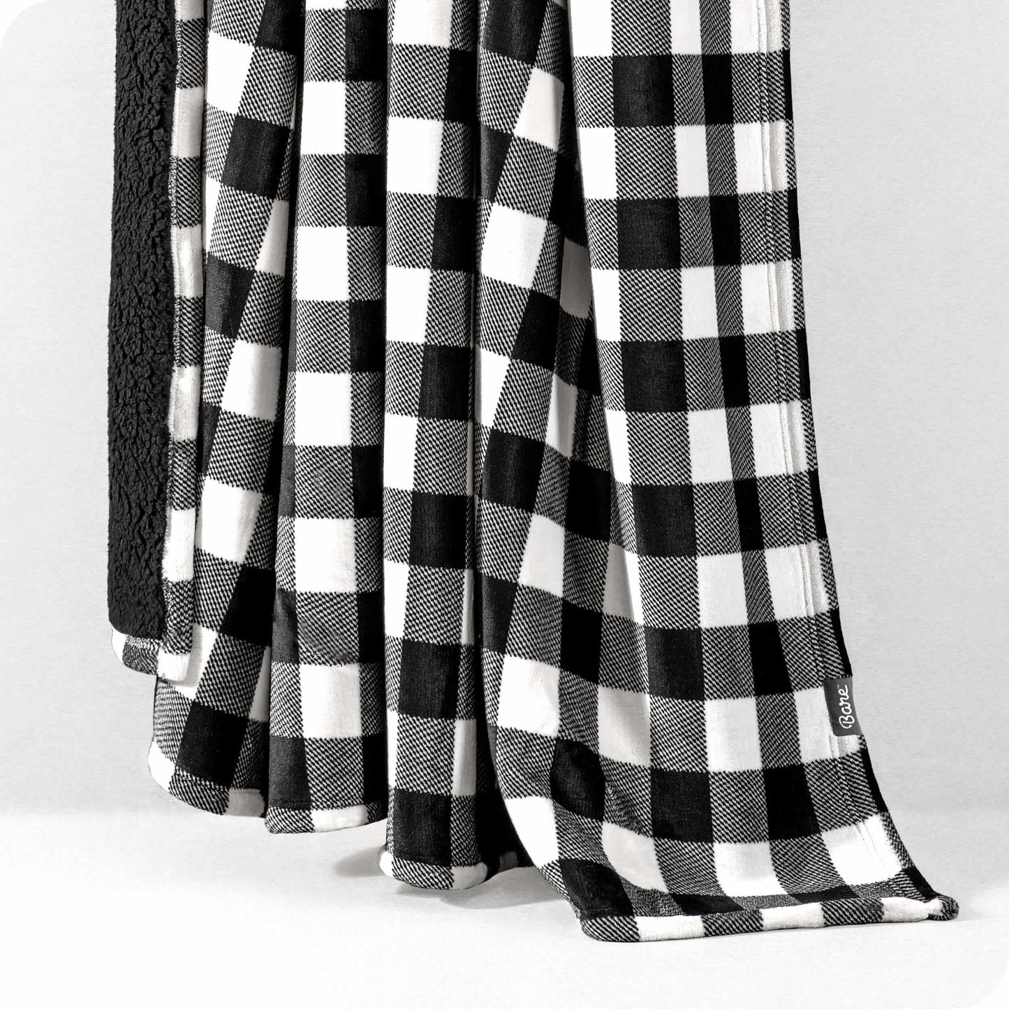 Buffalo Plaid - White/Black-