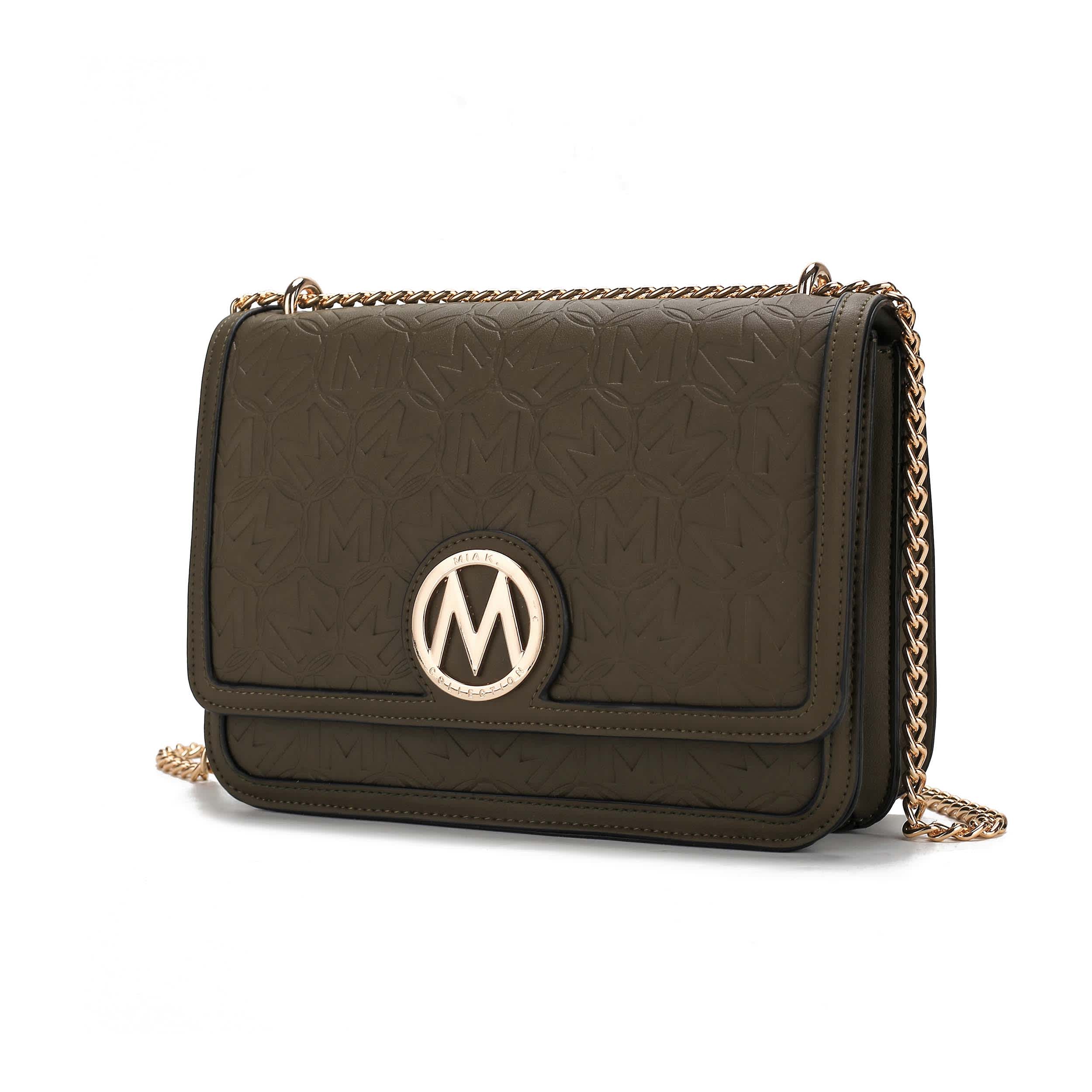 【MIASANMIA】 Mサイズ MKF Collection By Mia K. Amiyah Vegan Leather Shoulder Bag – Zulily