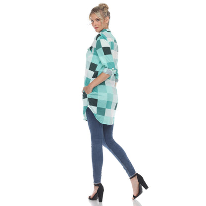Green White-