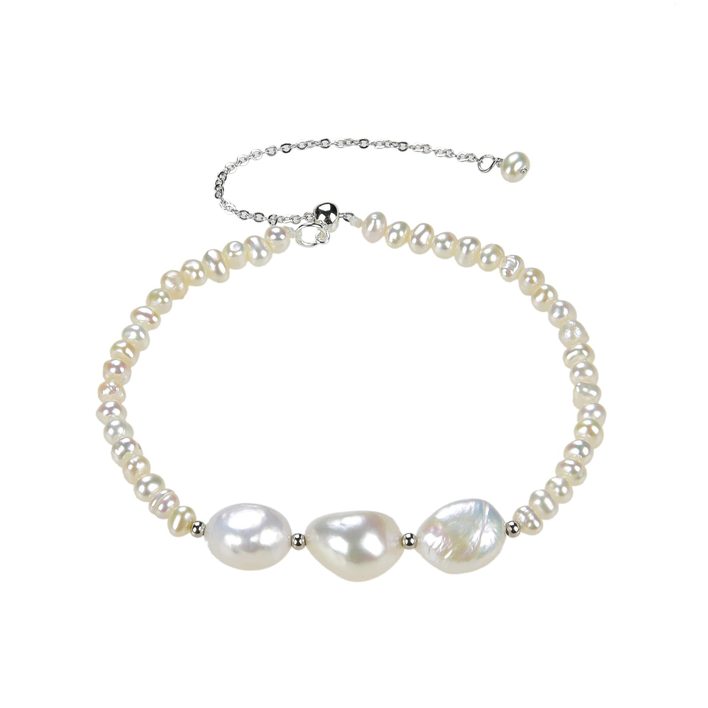 White Pearl / Silver-