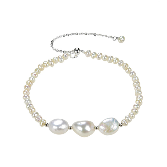 White Pearl / Silver-