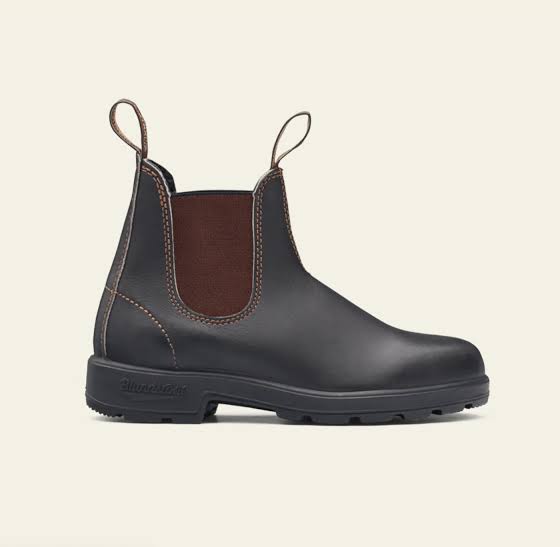 Blundstone 500 Original Men's Chelsea Boots — Stout Brown Leather