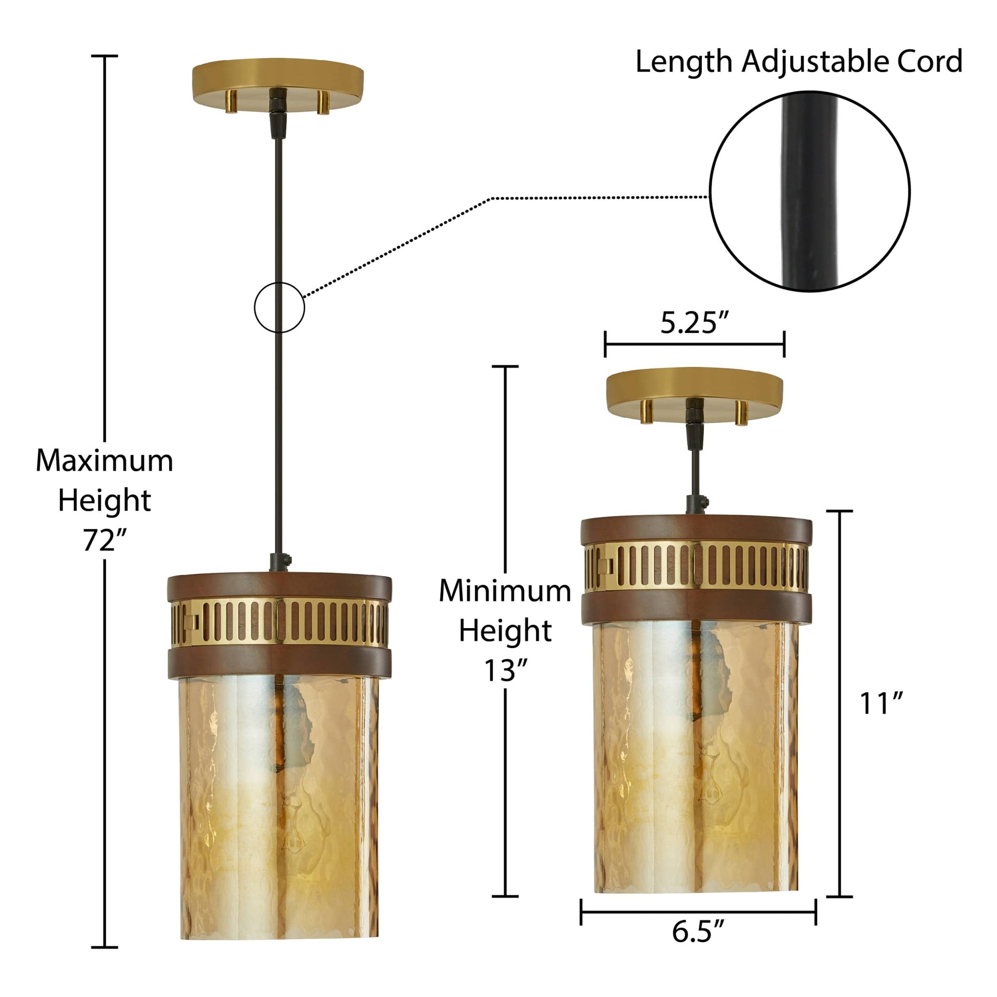 Iridescent Amber/Gold/Brown-