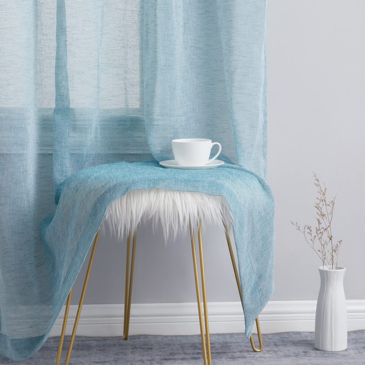 Teal Blue-