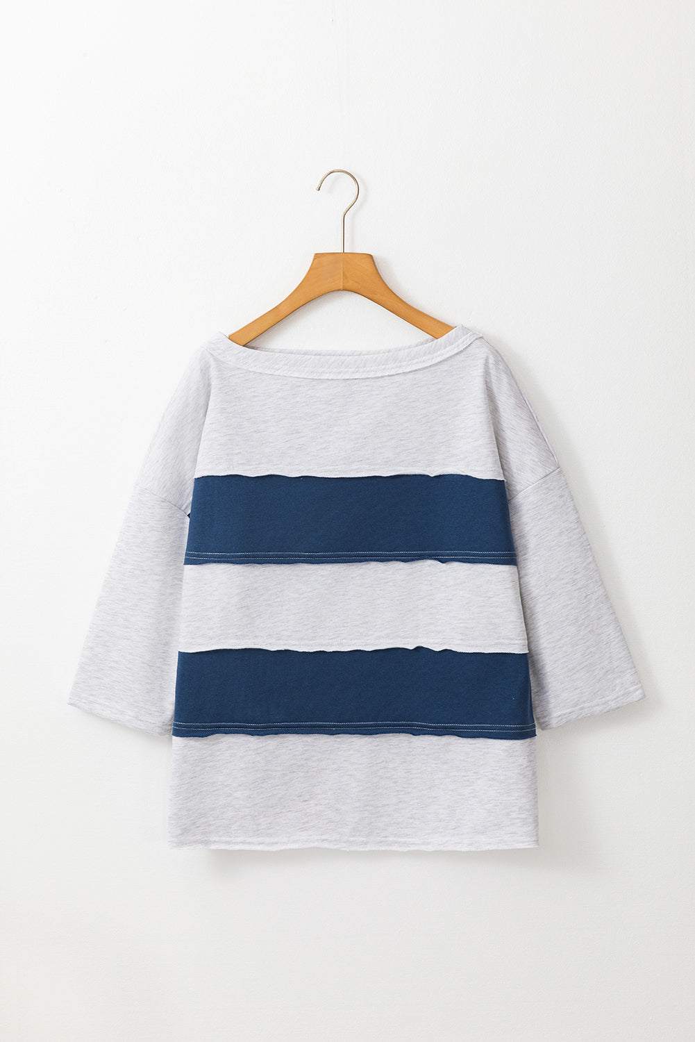 Melissa Sleeve Raw Seamed Sweatshirt