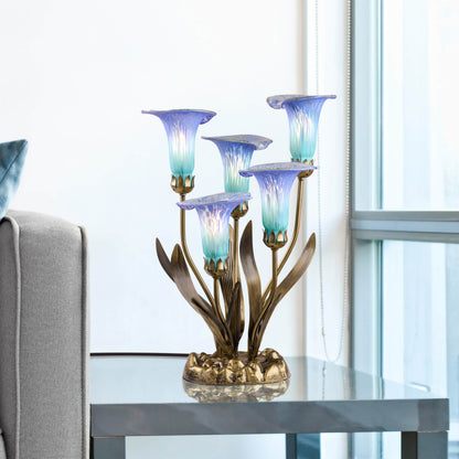 Purple/ Teal/ Brass-