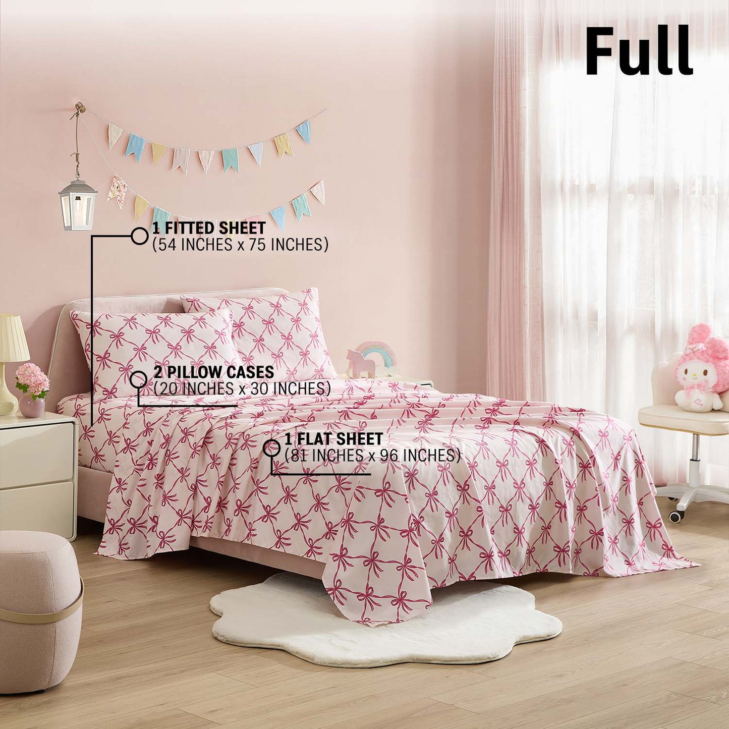 Pink Bows-