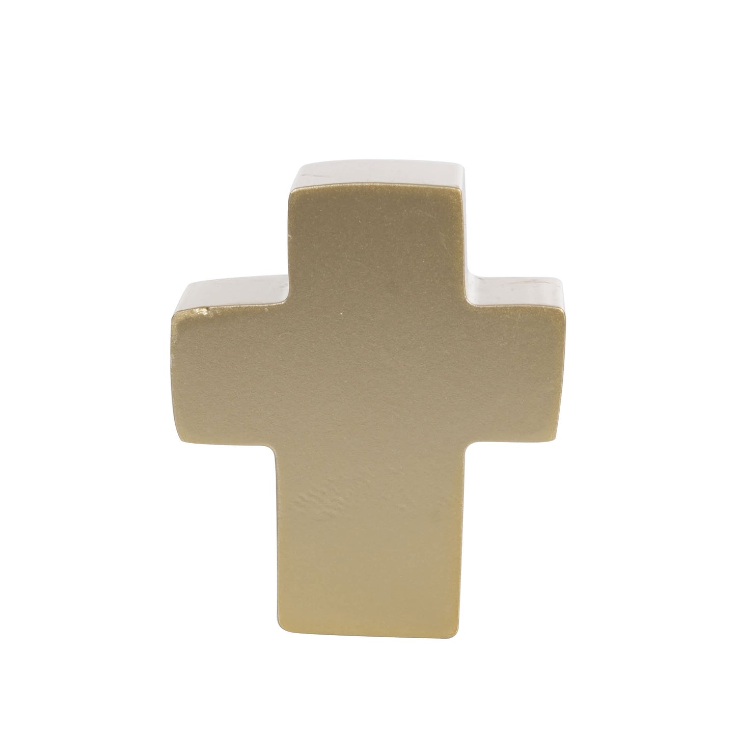 MDF and Epoxy Cross in Box White and Gold for Spring Home Decor