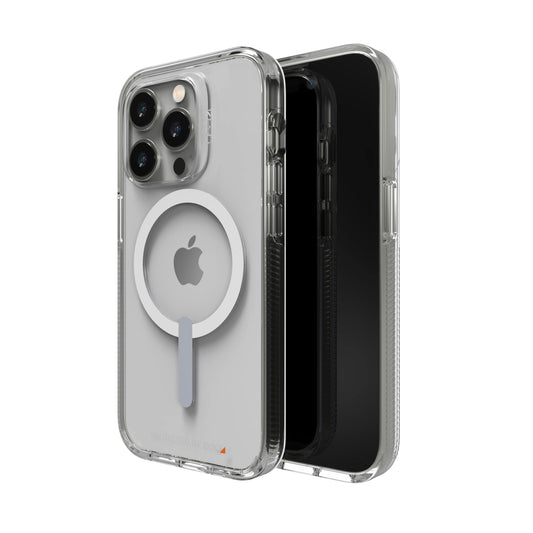 Gear4 Zagg Crystal Palace Snap Case Compatible with Iphone 14 Pro - Clear Iphone Case, D30 Drop Protection (13ft/4m), Anti-Yellowing Properties, Edge-To-Edge Protection, Magsafe Compatible Case