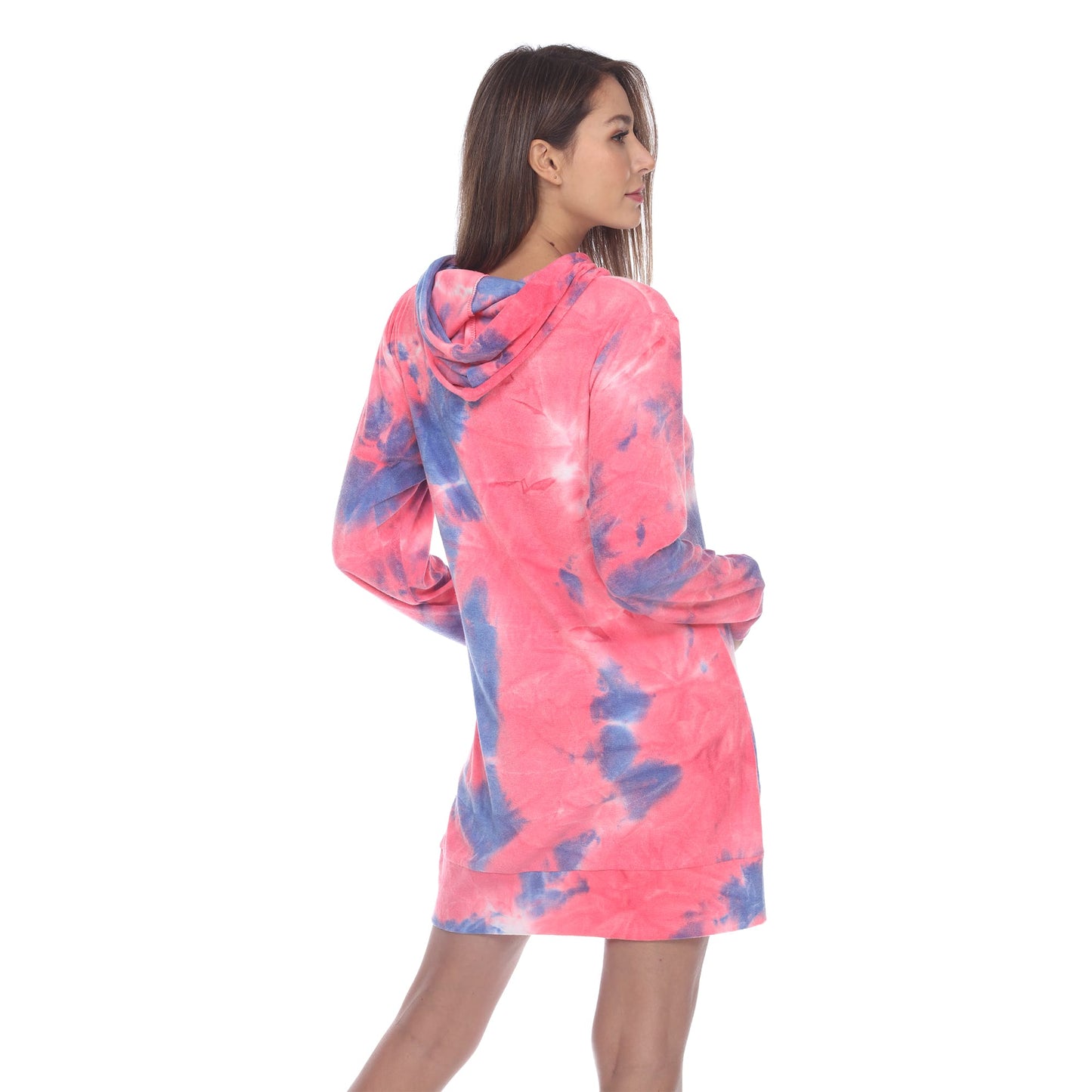 Pink Blue Tie Dye-
