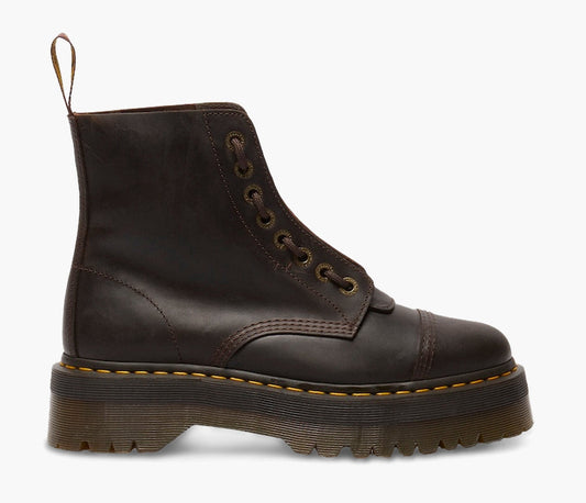 Unisex Dr. Martens Sinclair Crazy Horse Leather Platform Boots