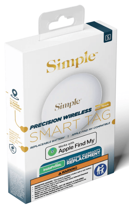 Simple Smart Tag / 1 Pack (Tracker - Works with Apple Find My)