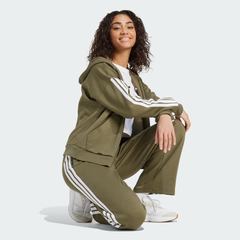 Olive Strata / White-