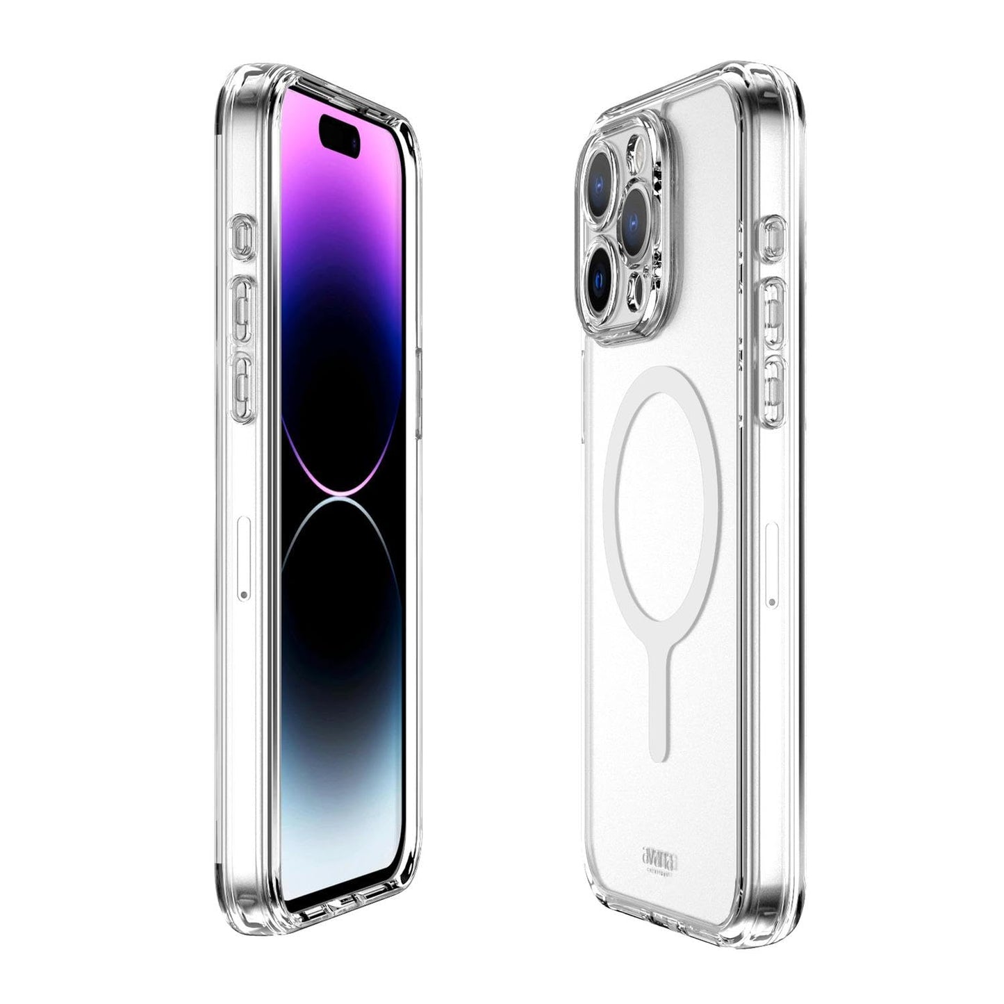 Avana Ice Compatible with Magsafe Case Iphone 15 Pro Max Clear