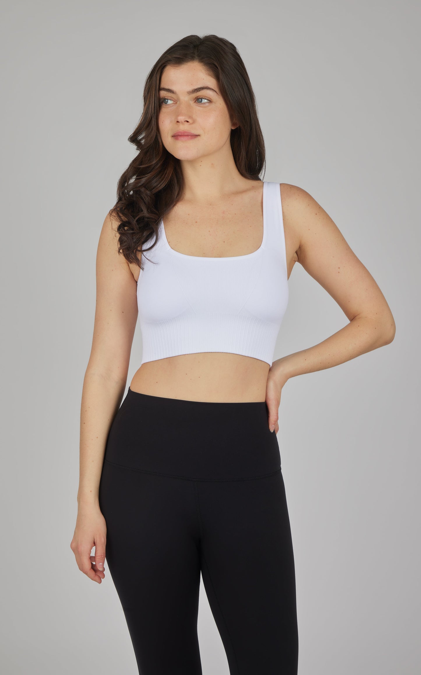 2 PK Stonewash Seamless Bra Tank - Our Cafe Story