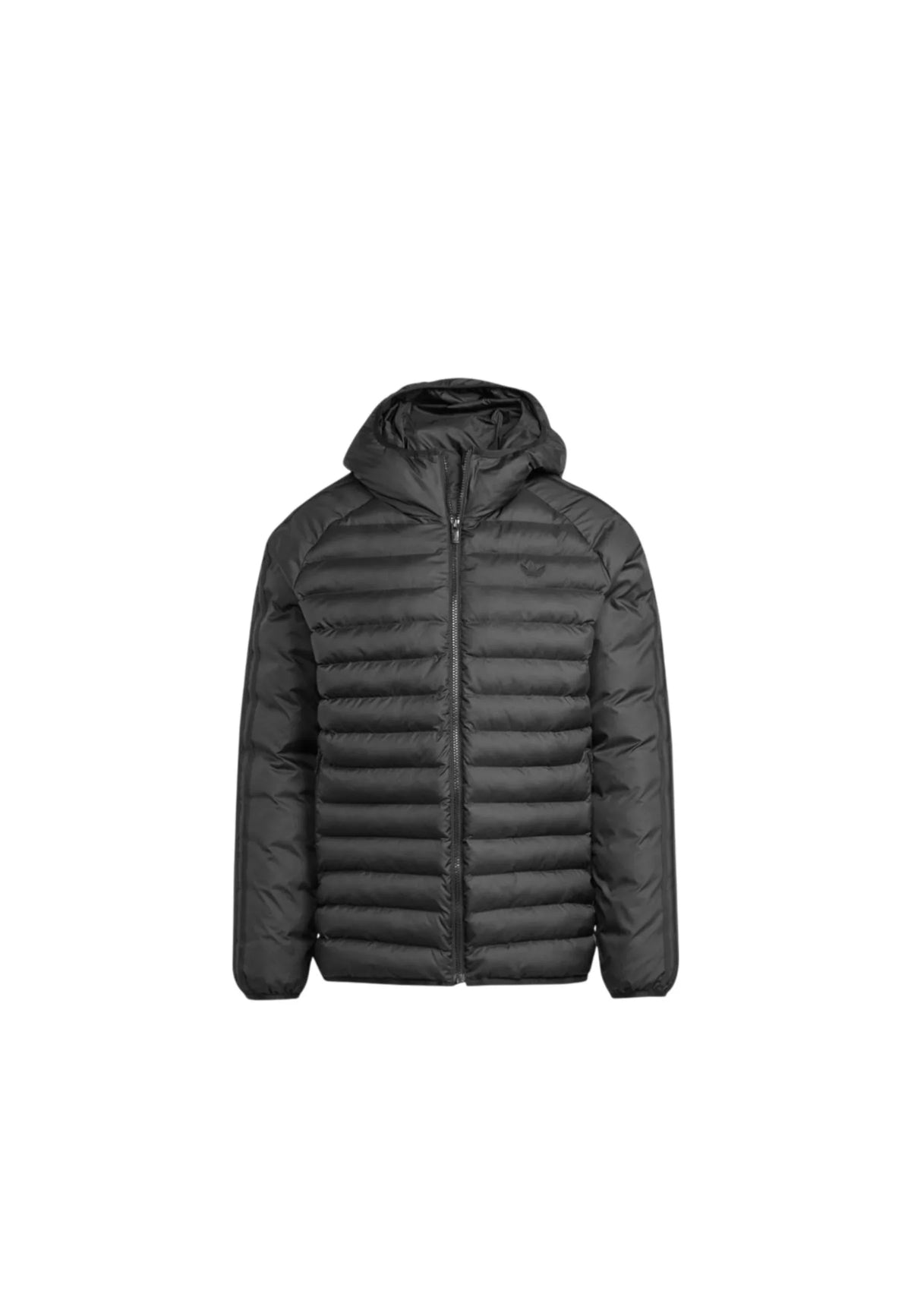 adidas Padded Hooded Men's Jacket — Black