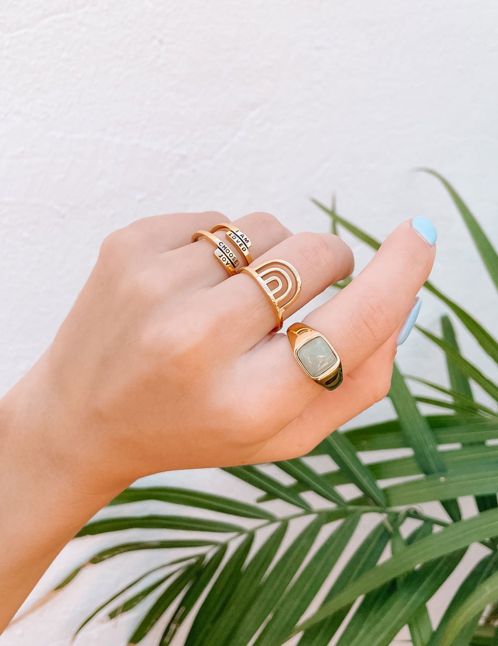 Elevated Faith Rainbow Arch Ring