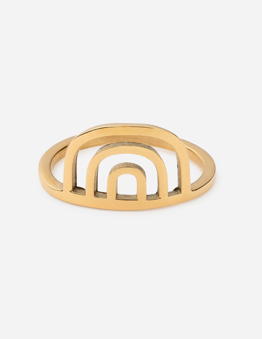Elevated Faith Rainbow Arch Ring