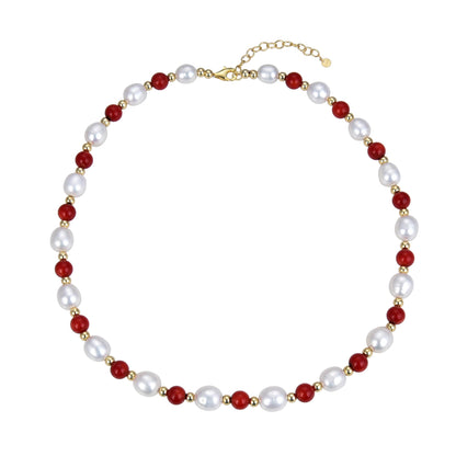 Red, White-