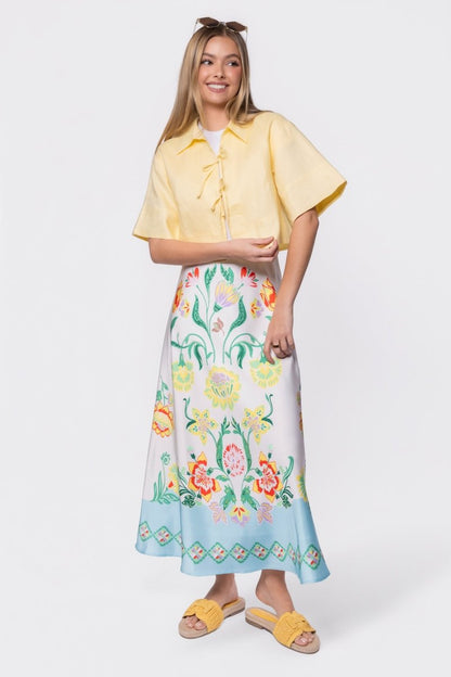 Raya Top (Butter Yellow)