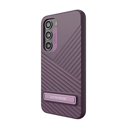 Zagg Gear4 Denali Samsung Galaxy S23 Series Phone Case with Kickstand, D30 Drop Protection up to 16ft / 5m, Works with Wireless Charging Systems, Reinforced Backplate with Edge-To-Edge Protection