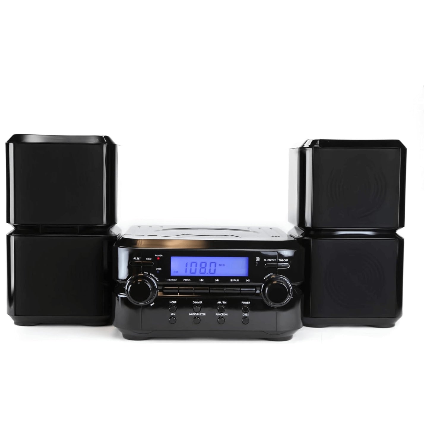 Emerson Bluetooth CD Microsystem - Black