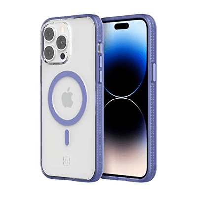 Incipio Idol for Magsafe Series Case for Iphone 14 Pro Max, Minimalist and Sustainable Protection - Misty Lavender/Clear (Iph-2031-Mlc)