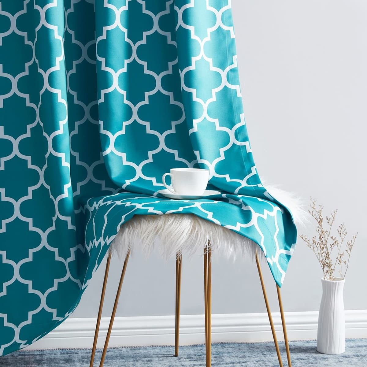 Teal Blue-