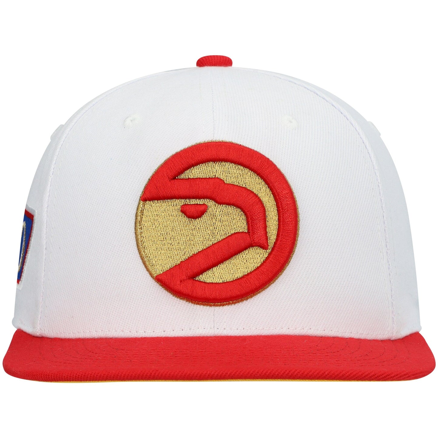 Men's Mitchell & Ness NBA 50Th Anni Snapback Hwc Hawks - White-Red