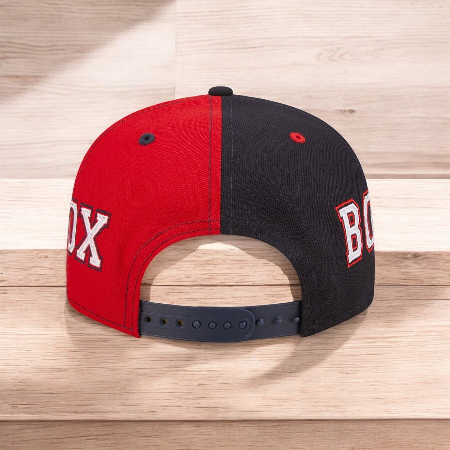 Men's New Era MLB 950 Team Split Snapback - Boston Red Sox