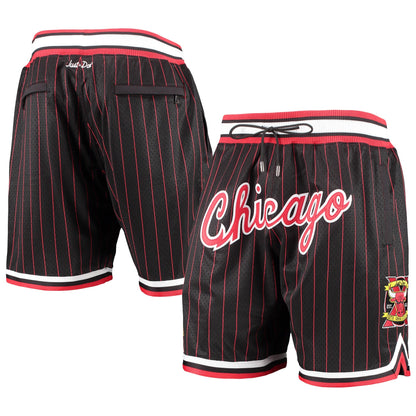 Mitchell & Ness Men's NBA Just Don 10Th Year Anniversary Shorts Bulls 1996