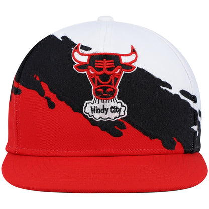 Mitchell & Ness Men's NBA Chicago Bulls Paintbrush Snapback Hwc Snapback Caps