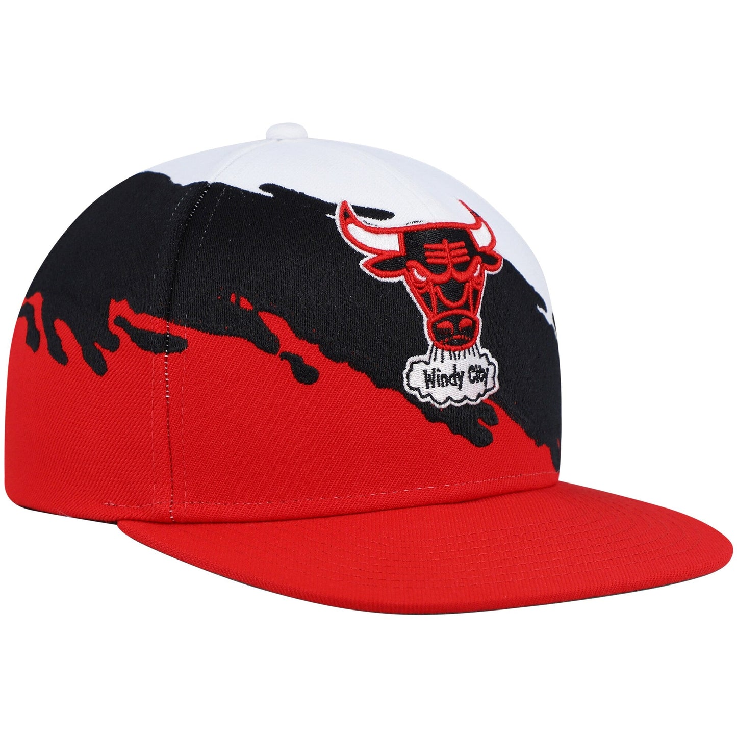 Mitchell & Ness Men's NBA Chicago Bulls Paintbrush Snapback Hwc Snapback Caps